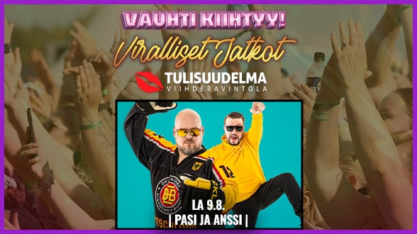 Vauhti Kiihtyy viralliset jatkot - Pasi & Anssi